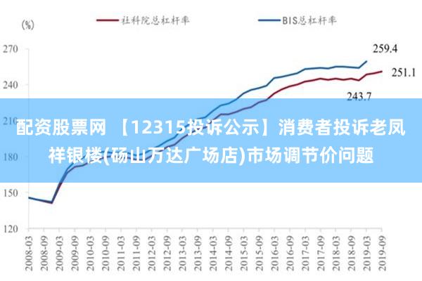 配资股票网 【12315投诉公示】消费者投诉老凤祥银楼(砀山万达广场店)市场调节价问题