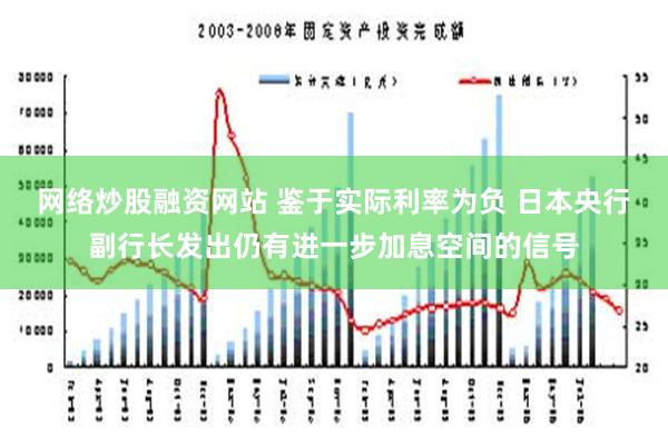 网络炒股融资网站 鉴于实际利率为负 日本央行副行长发出仍有进一步加息空间的信号